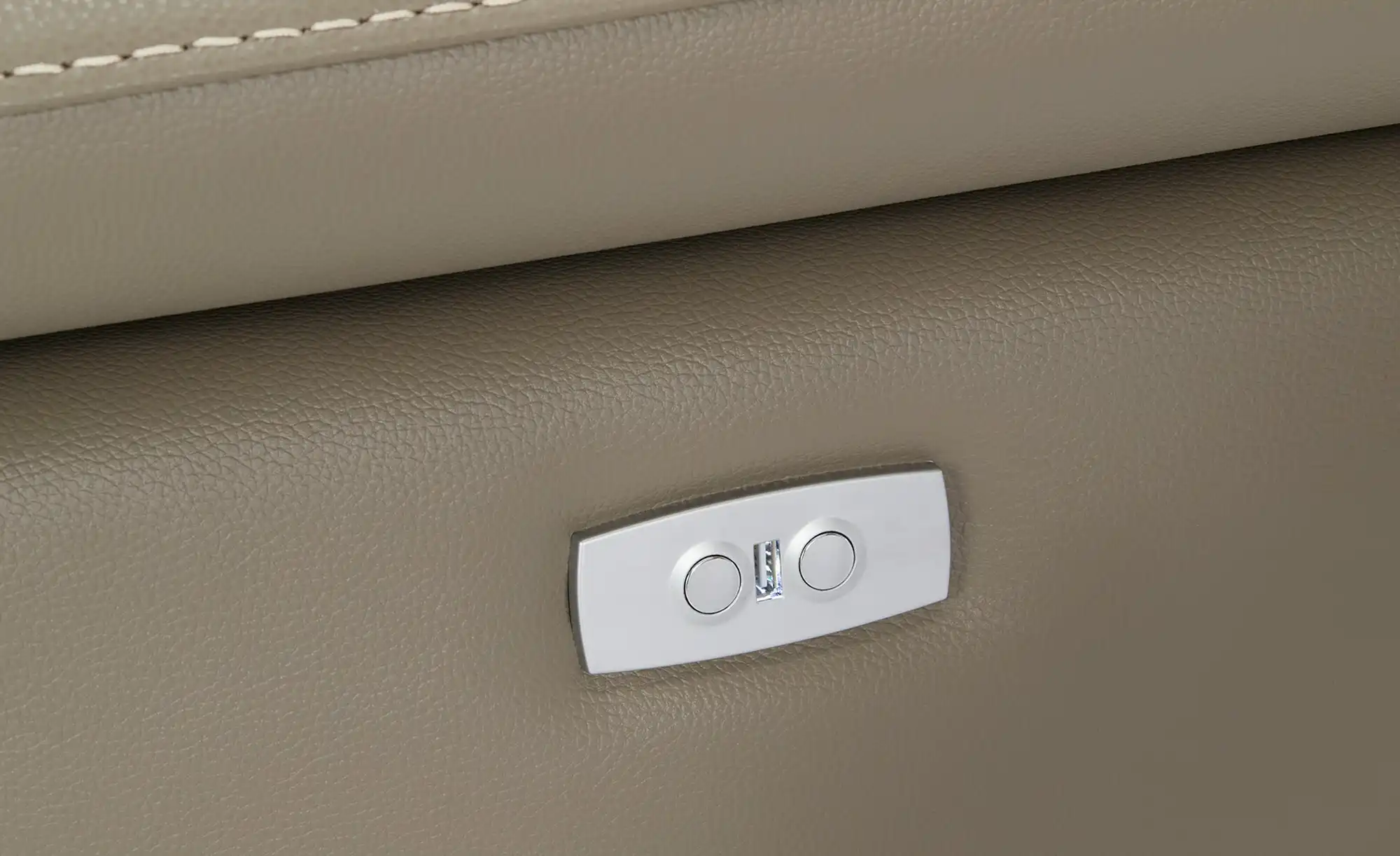 Primo Ecksofa mit elektrischer Relaxfunktion Danae