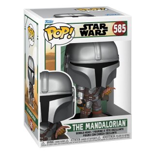 Funko POP! Star Wars The Book of Boba Fett TV Vinyl Figur Mando w/pouch 9 cm