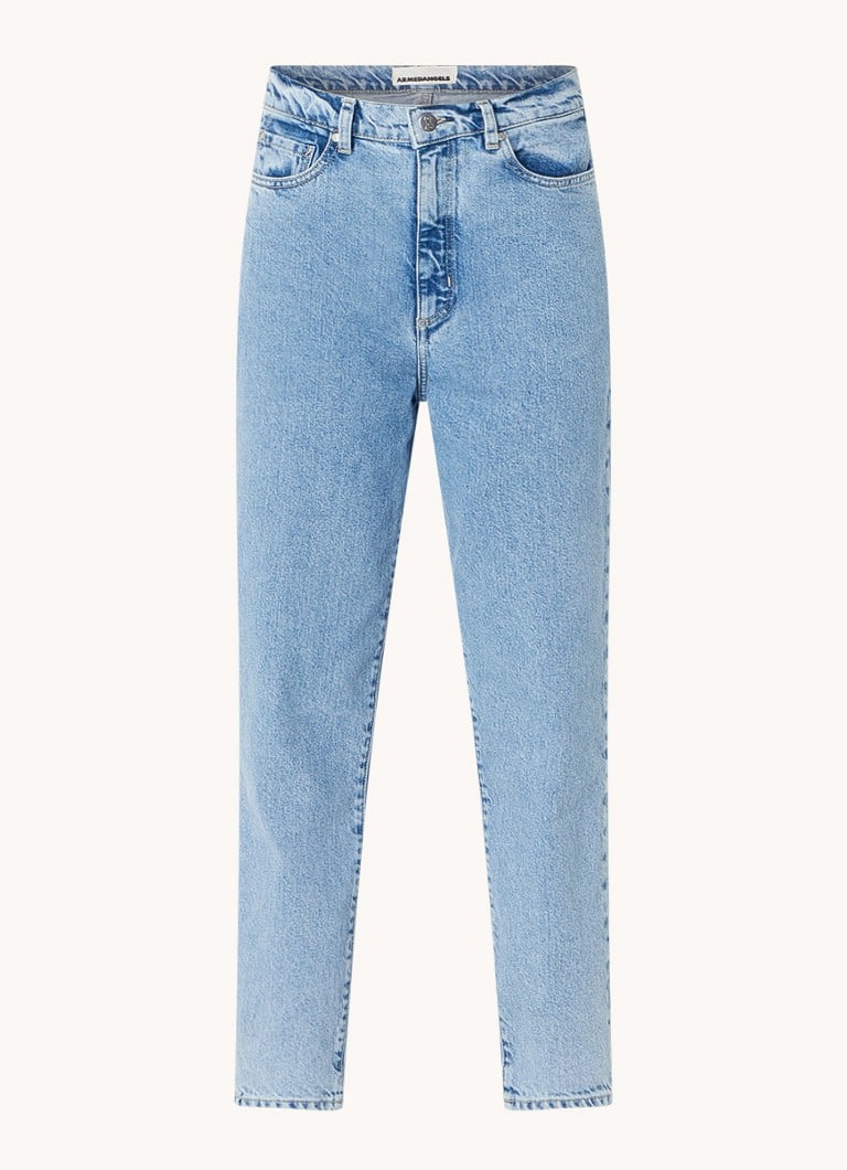 Jeans a vita alta Mairaa di ARMEDANGELS, modello mom fit, in cotone biologico