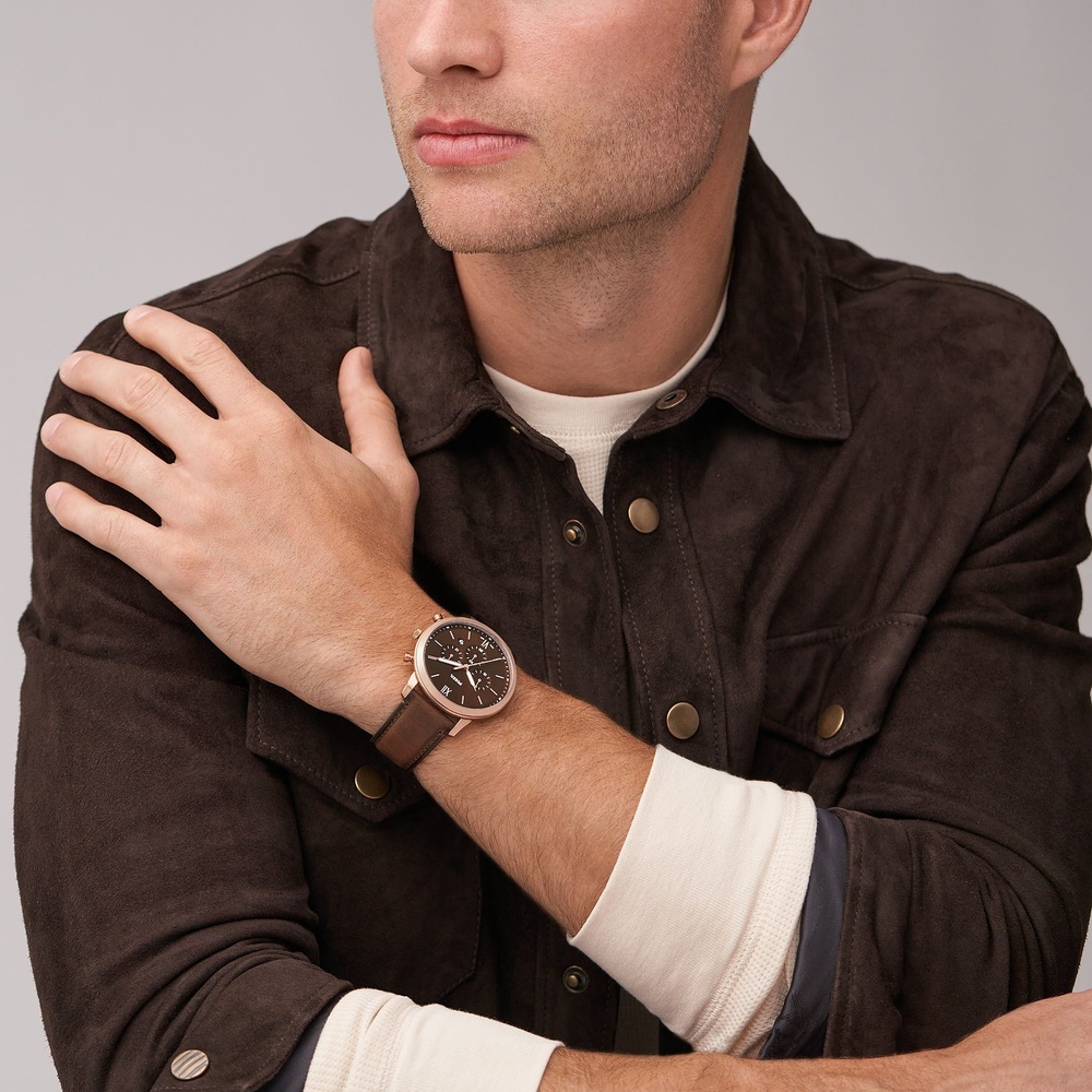 Fossil Chronographe Acier inoxydable Montre