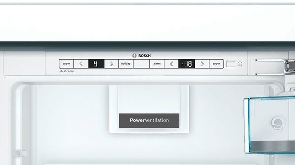 BOSCH Einbaukühlgefrierkombination 6 KIN86AFF0, 177,2 cm hoch, 55,8 cm breit