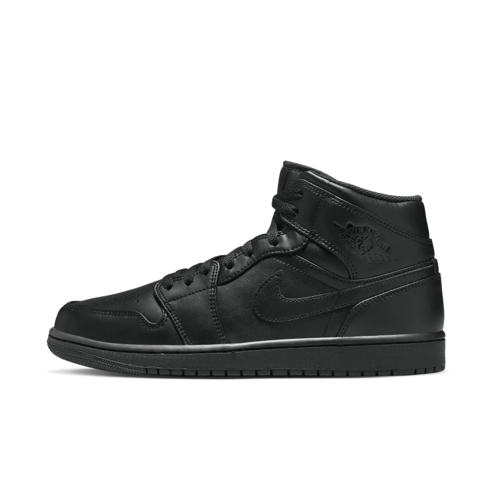 NIKE JORDAN 1 Mid Air 554724-093 / schwarz