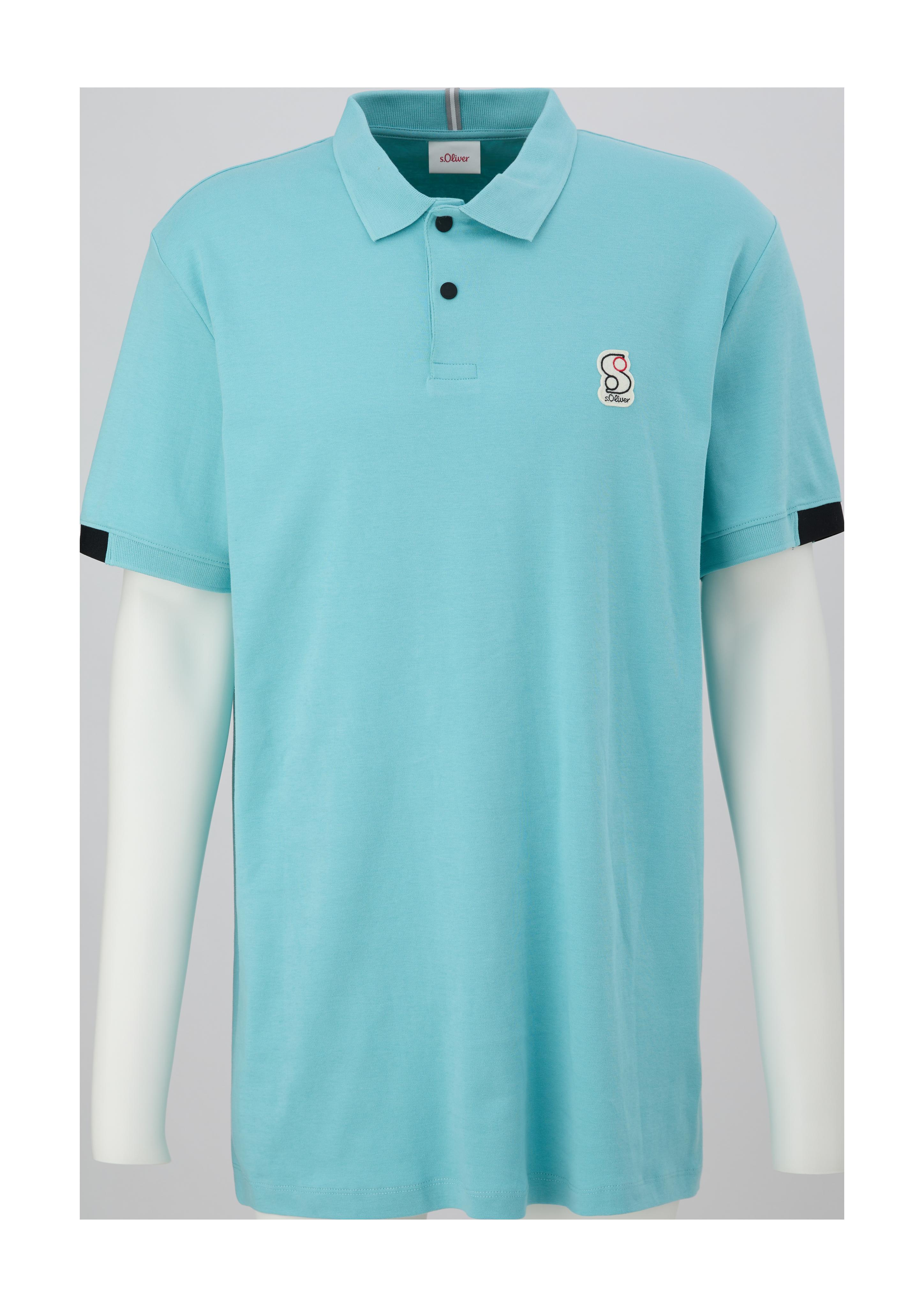 Poloshirt mit Label-Patch  2133344-6120