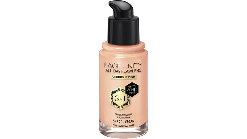 MAX FACTOR Facefinity All Day Flawless Make-Up 30 ml 50 - Natural