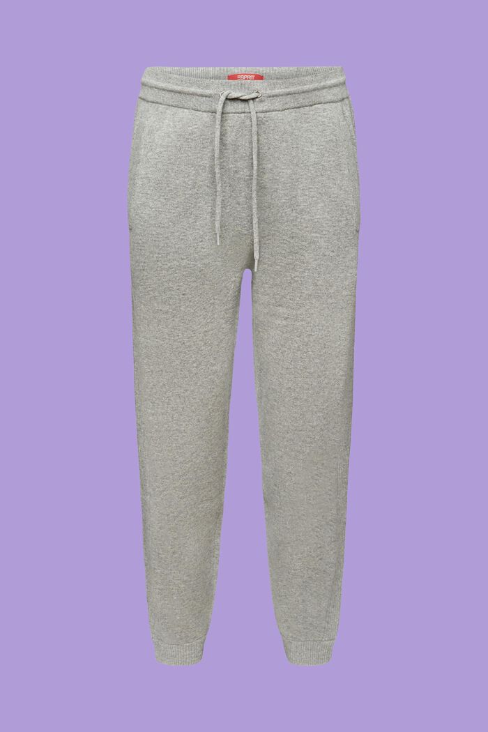 Unisex Strick-Jogginghose aus Wolle und Kaschmir
