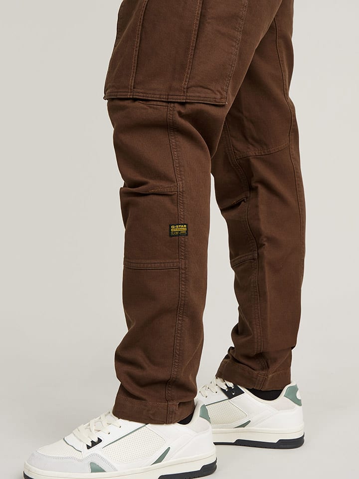G-Star Cargohose in Braun günstig kaufen