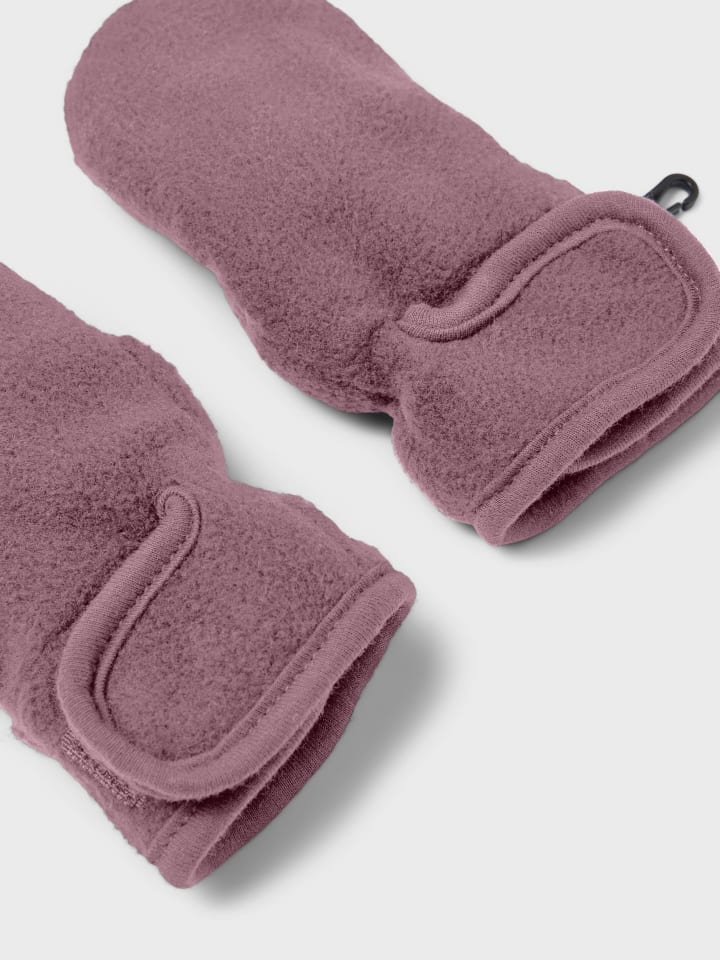 name it Rollkrageneinsatz und Fausthandschuhe im Set in wistful mauve günstig kaufen
