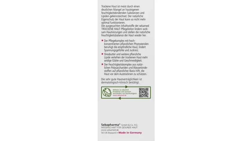 Sebamed Trockene Haut Omega 12% Body Lotion 200 ml
