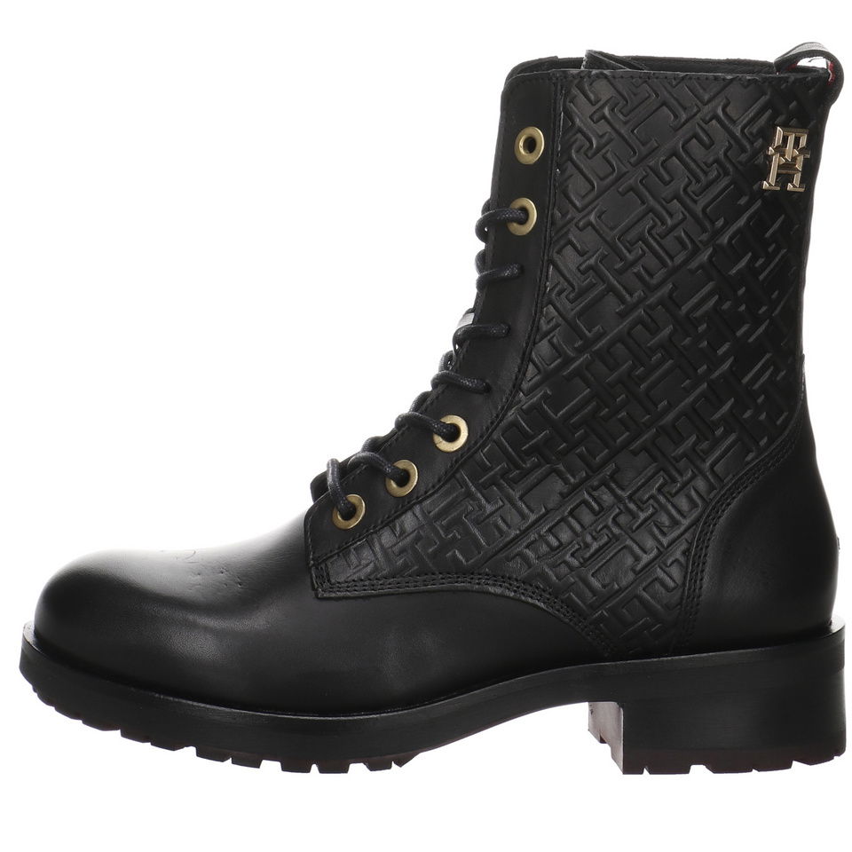 Tommy Hilfiger TH Monogram Biker-Stiefel