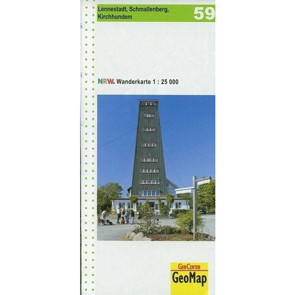 Nordrhein-Westfalen Wanderkarte 59 Lennestadt - Schmallenberg - Kirchhundem 1  : 25 000 - Wanderkarte