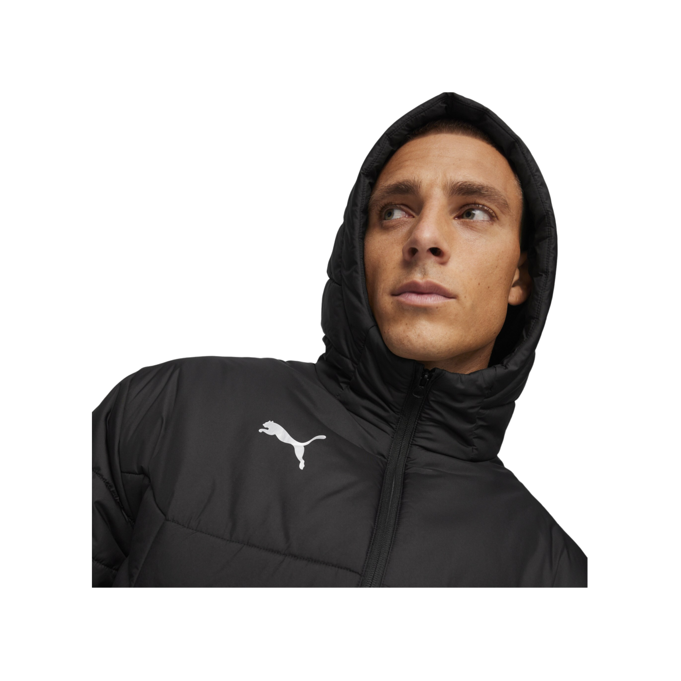 PUMA teamFINAL Bench Jacke Schwarz F03