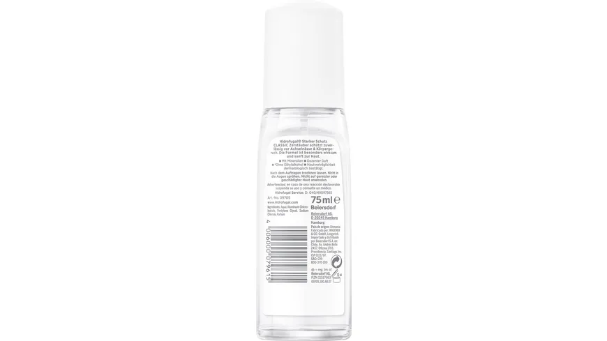 HIDROFUGAL Classic Deo-Zerstäuber 75 ml