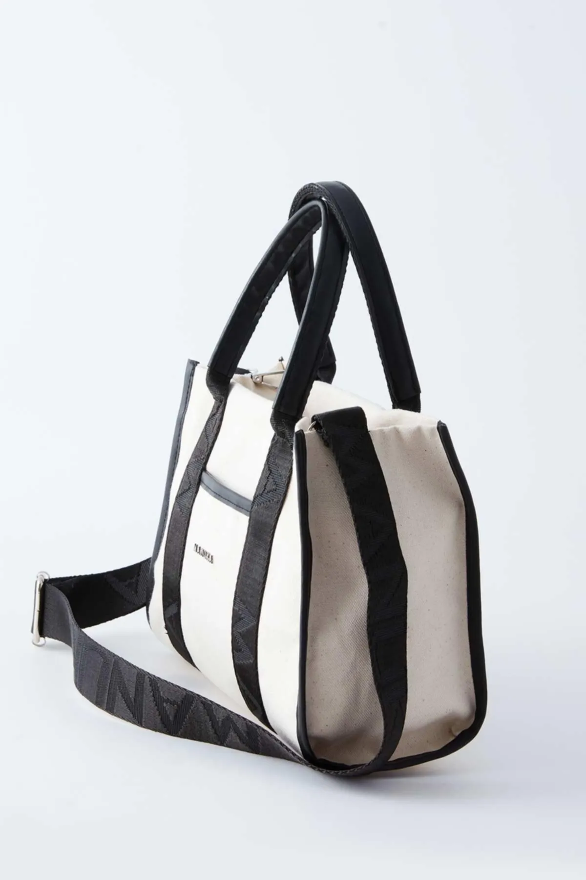 Manuka  Canvas-Tasche Schwarz