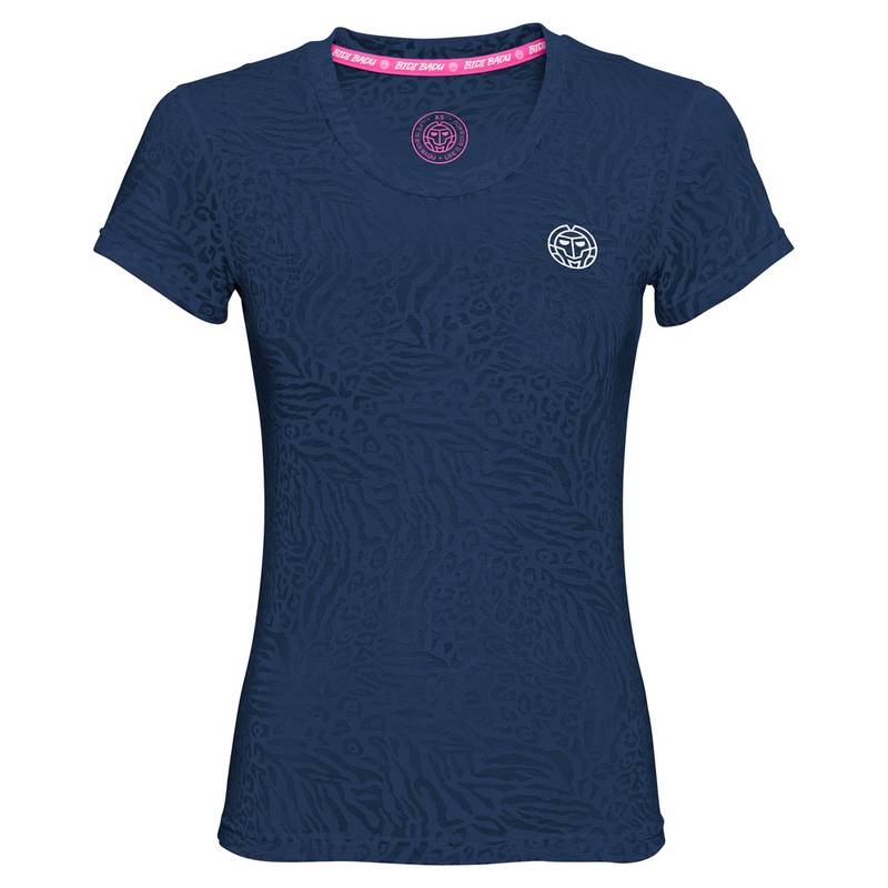 BIDI BADU Anni Burnout Tech Tee Tennisshirt Damen