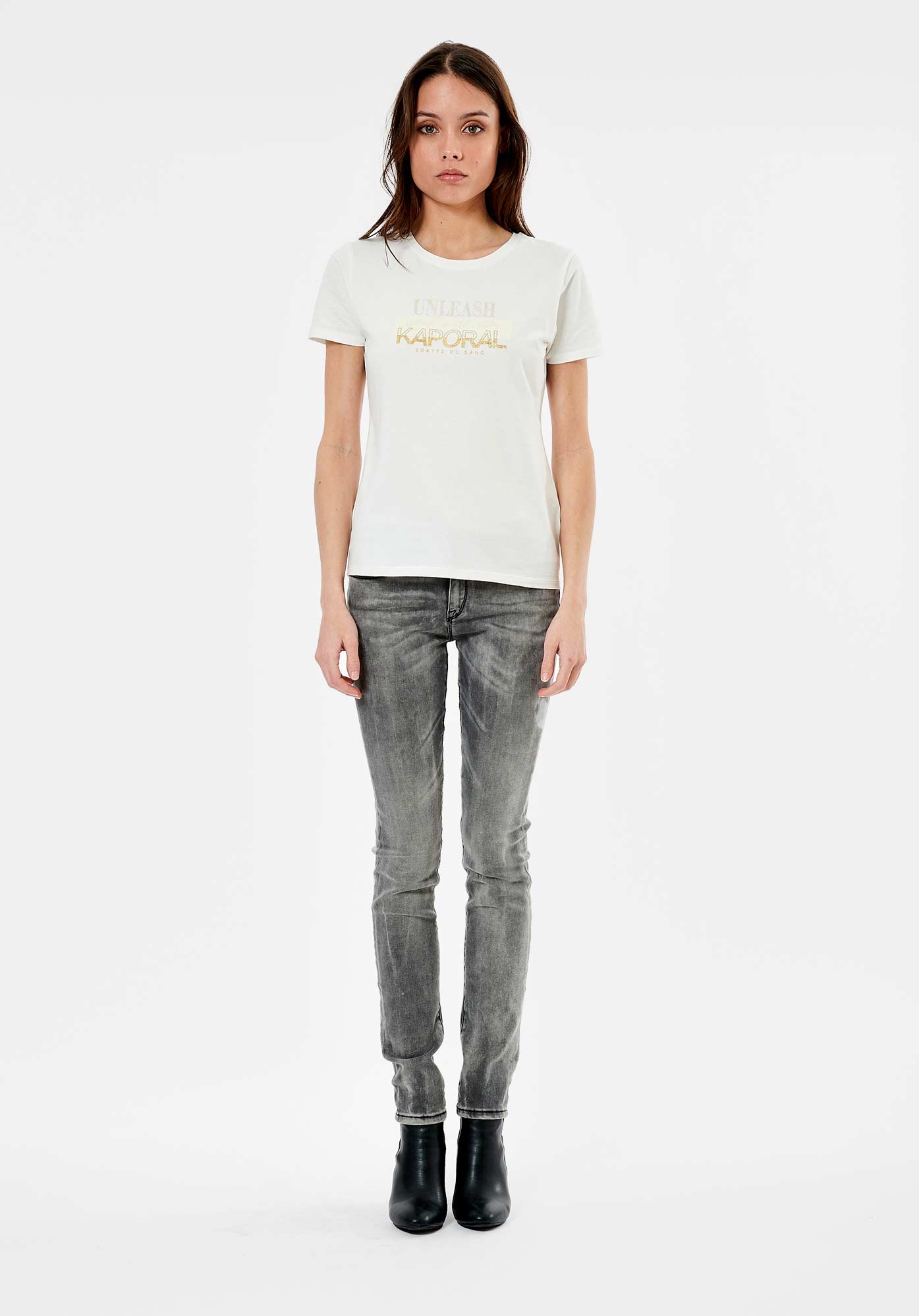 LORIE  T-shirt blanc Femme