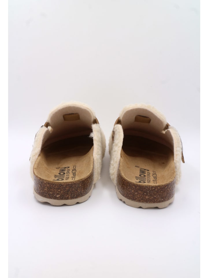 billowy Pantoletten HOME FANTASY in beige günstig kaufen 33