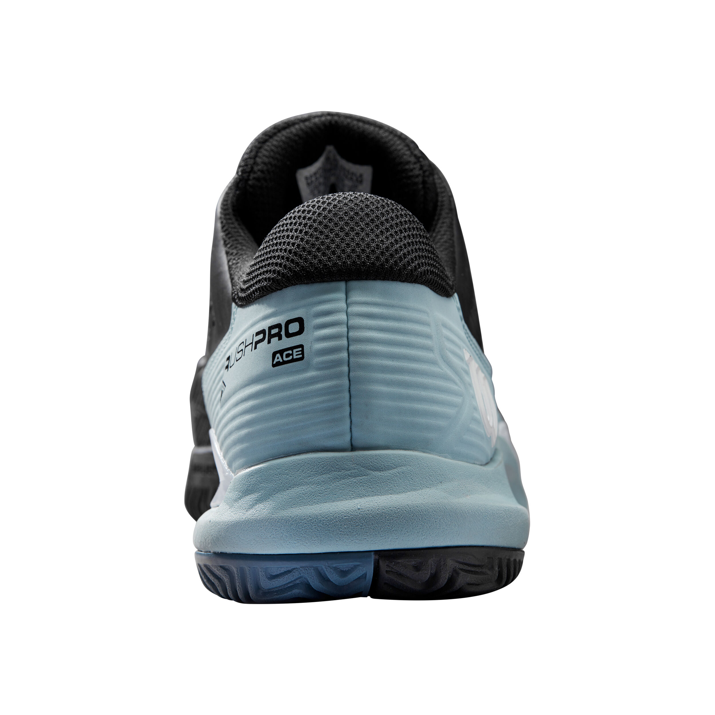 Rush Pro Ace Sandplatzschuh Damen - Schwarz, Hellblau
