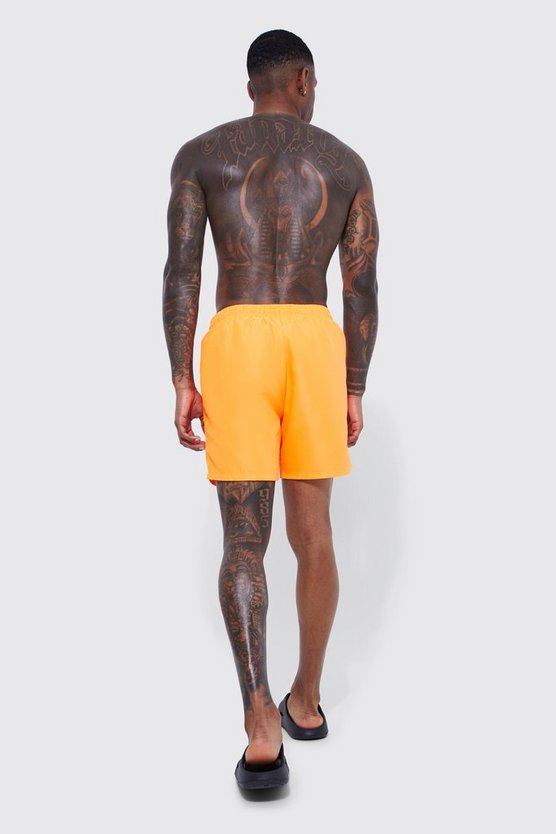 Mittellange Badehose