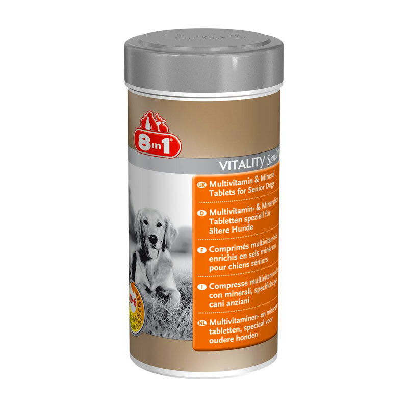 8in1 Ergänzungsfutter & Aufzucht 8in1 Multi Vitamin Tabletten - Senior 70 Tabletten