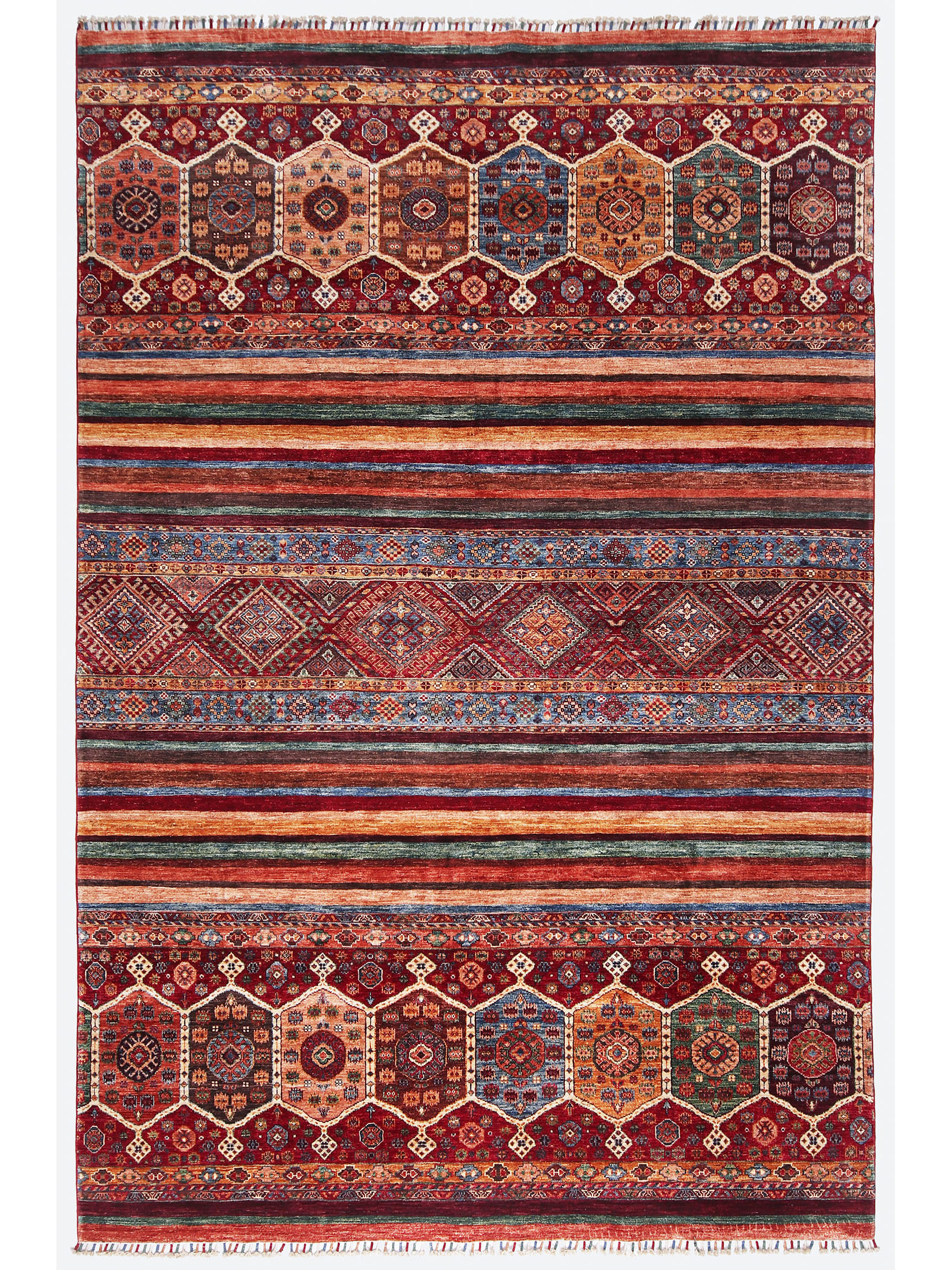 Chobi Schal ca. 205 x 308 cm, Unikat / Einzelstück