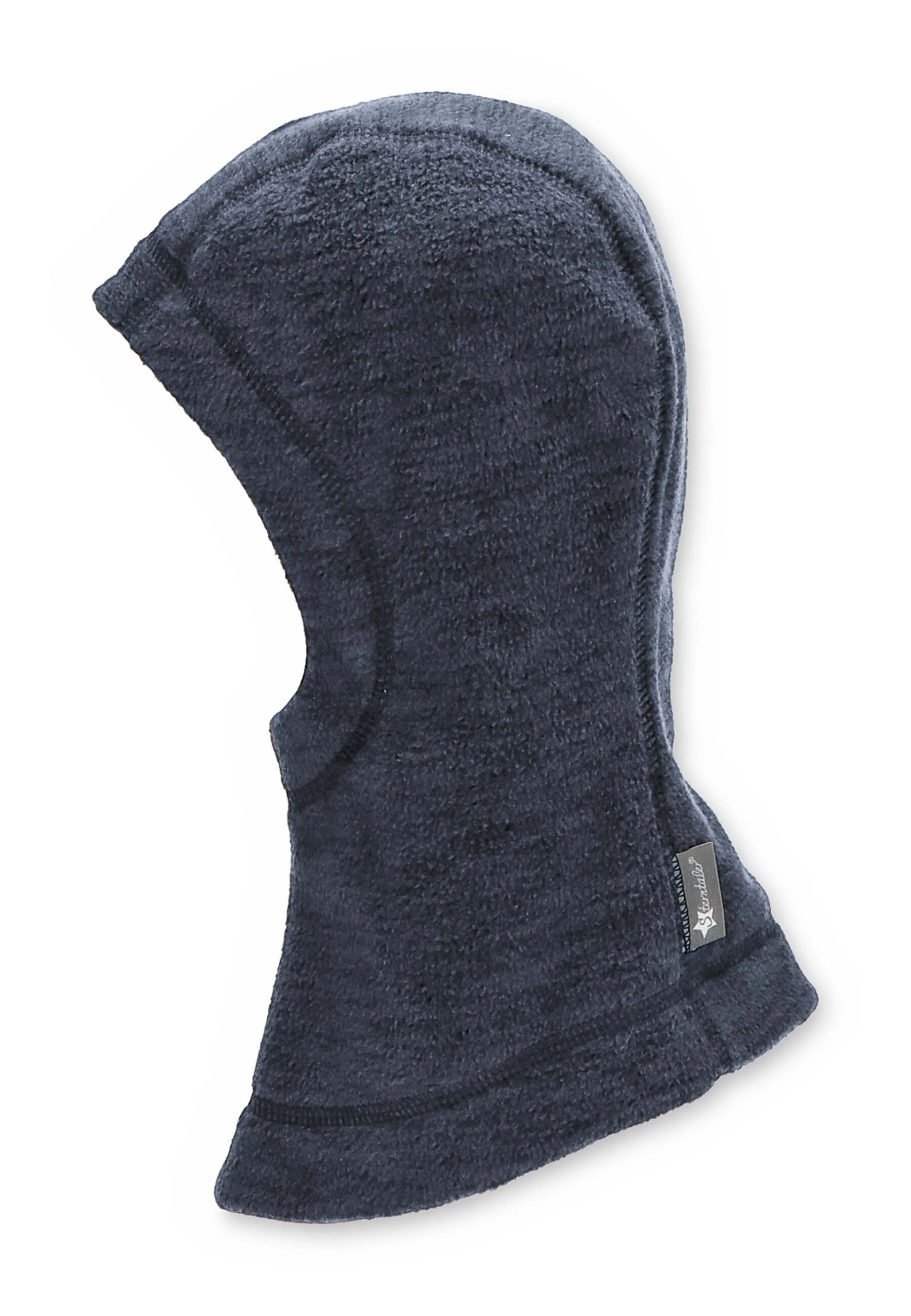 Schalmütze aus Microfleece melange (recycelt)