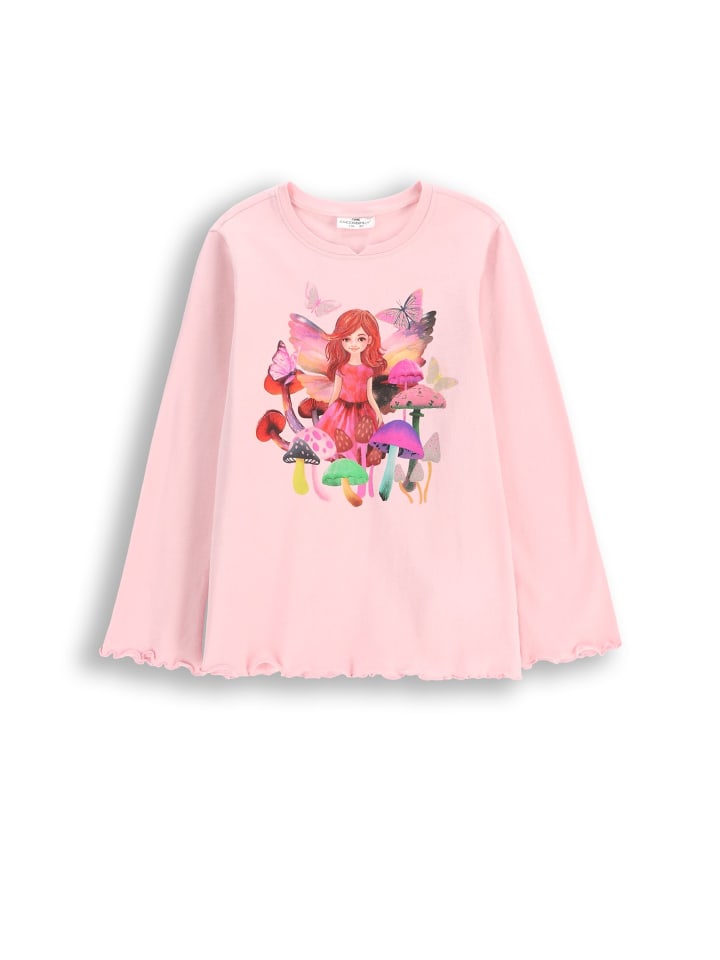 Coccodrillo Langarmshirt in gedämpftes Rosa günstig kaufen