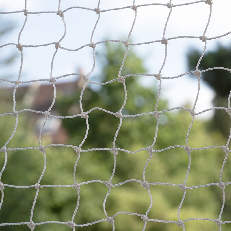 TIAKI Katzenschutznetz mit Drahtverstärkung, hellgrau | bitiba %