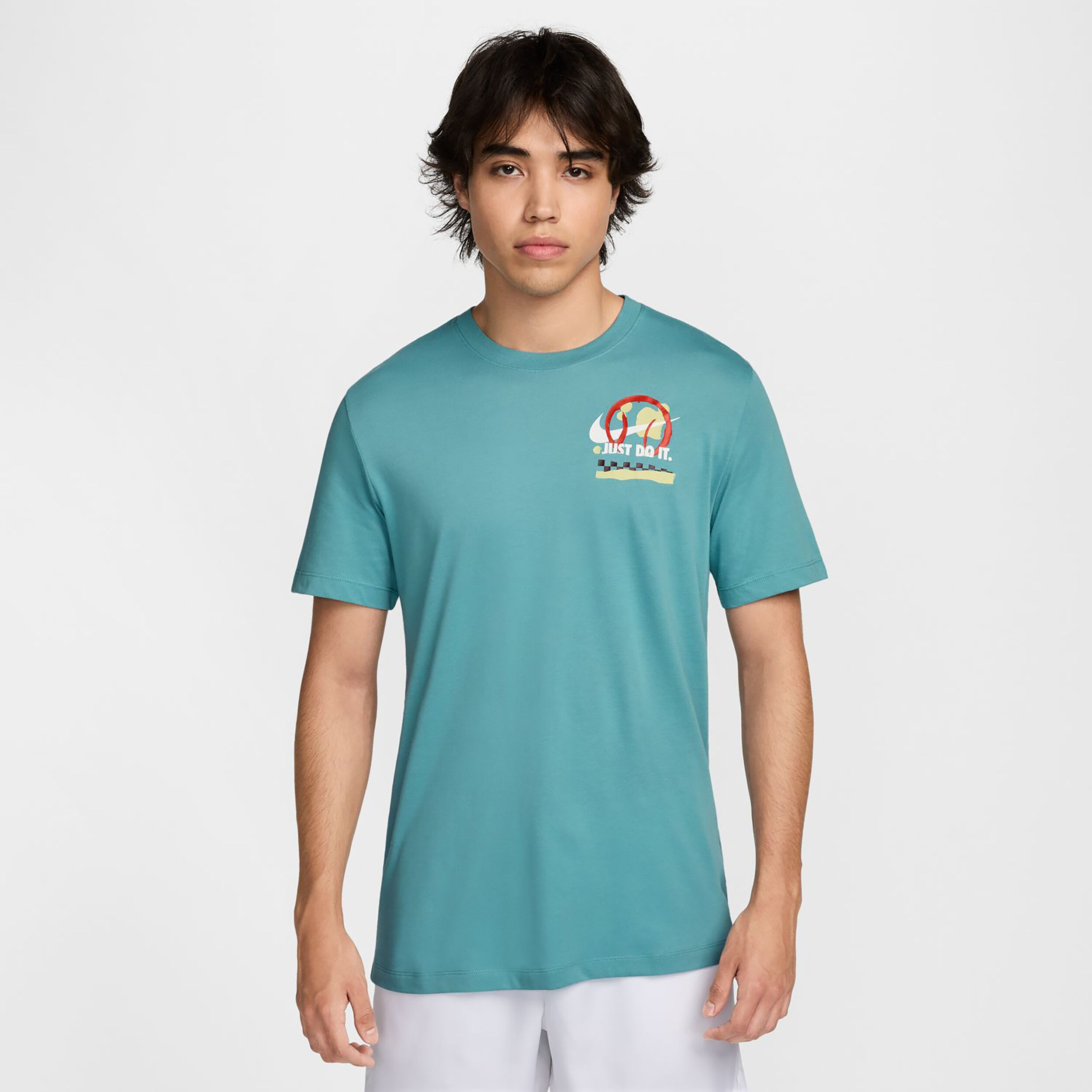 Dri-Fit OC T-Shirt Herren - Türkis, Mehrfarbig