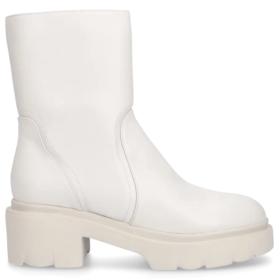 Pomme D`OR - Klassische Stiefeletten 3194 Kalbsleder - weiß