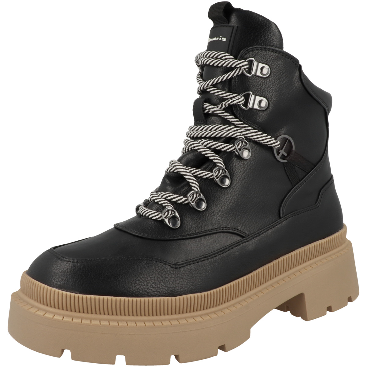 Tamaris 1-26886-39 Schnürboots schwarz