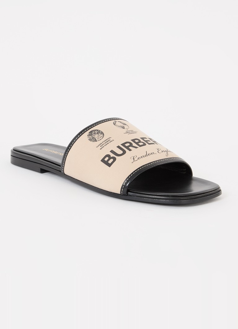 Tenișor Burberry Carolyn cu detalii Leren