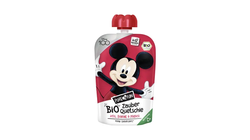 PURE&FUN Bio Micky Zauber Quetschie 100 g