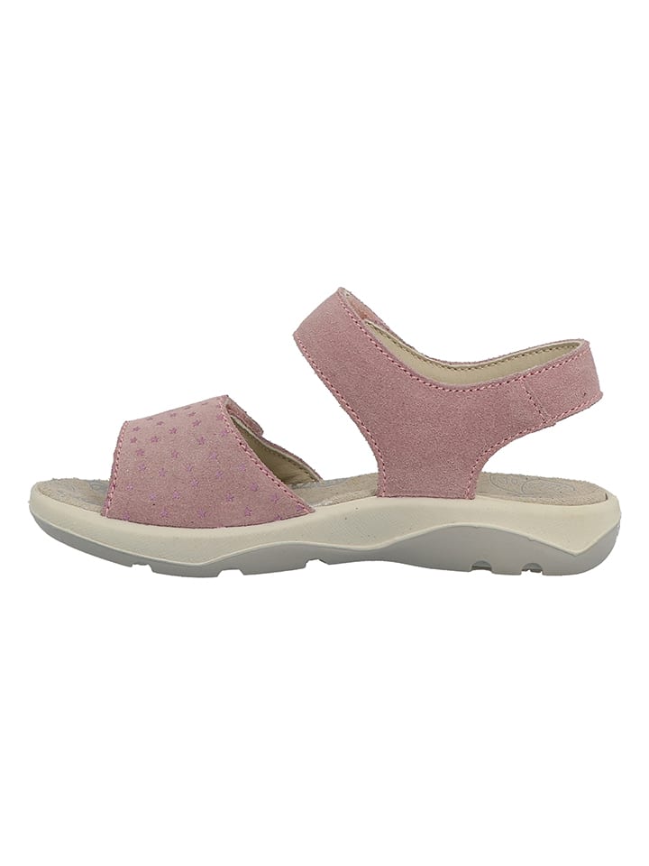 Lurchi Leder-Sandalen in Rosa günstig kaufen