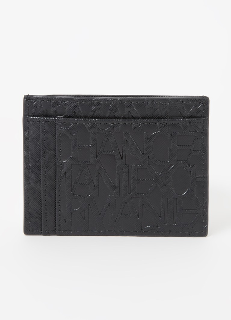 Armani Exchange futrola za kartice s printom logotipa