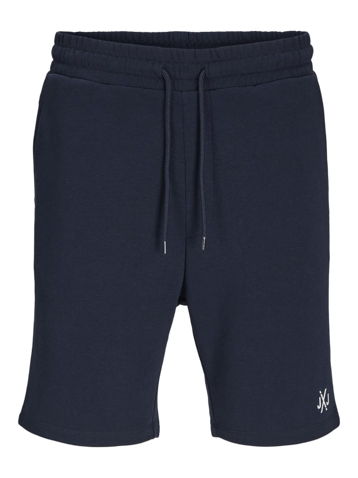 Jack & Jones Sweat Shorts - JPSTGORDON JJBRAD SWEAT SHORTS in Navy Blazer günstig kaufen