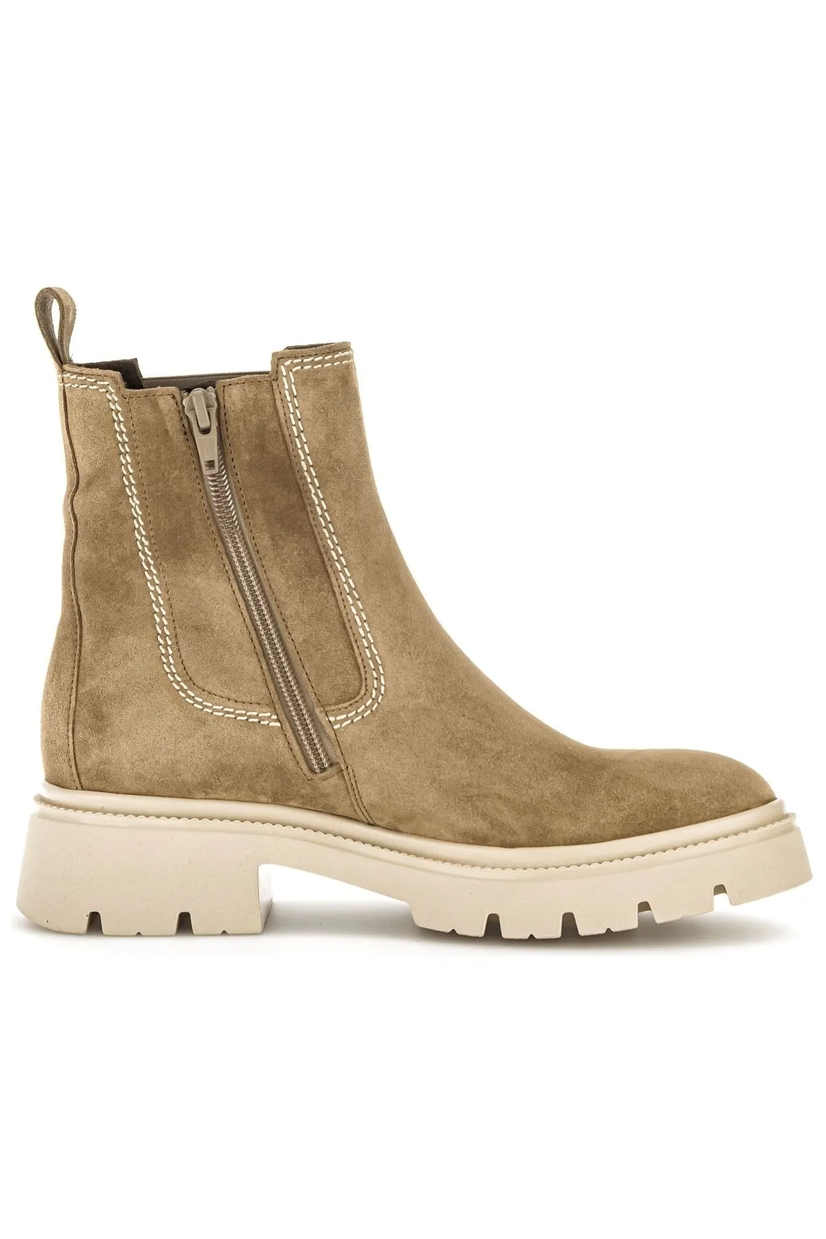 GABOR  Stiefelette - Braun - Blockabsatz