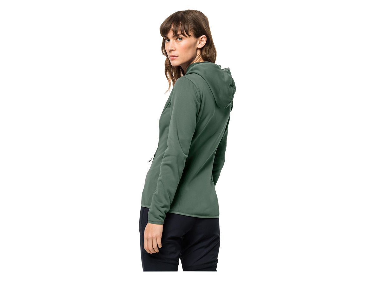 Jack Wolfskin Baiselberg Hooded Picnic Green Damen Jacke