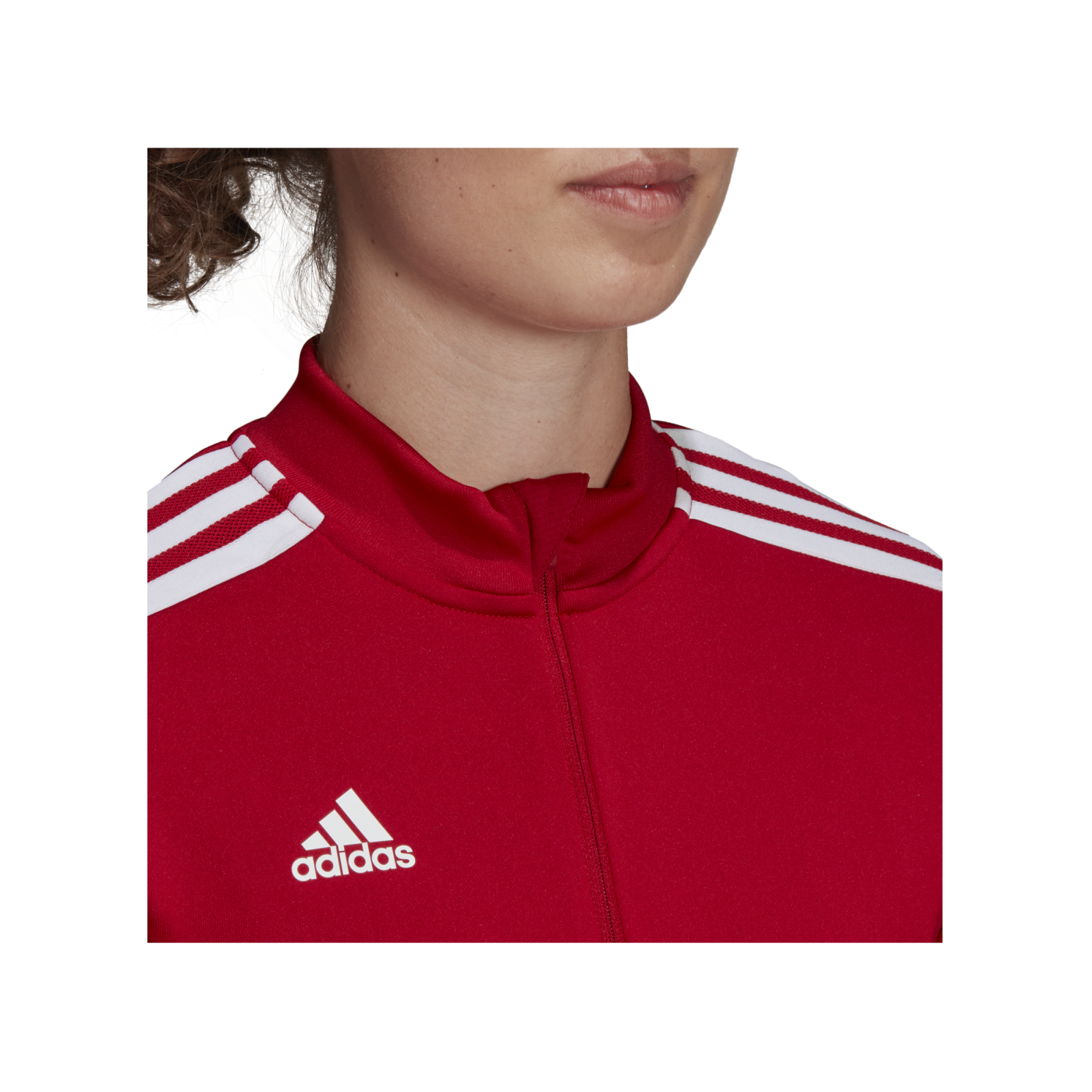 adidas Condivo 22 HalfZip Sweatshirt Damen Rot