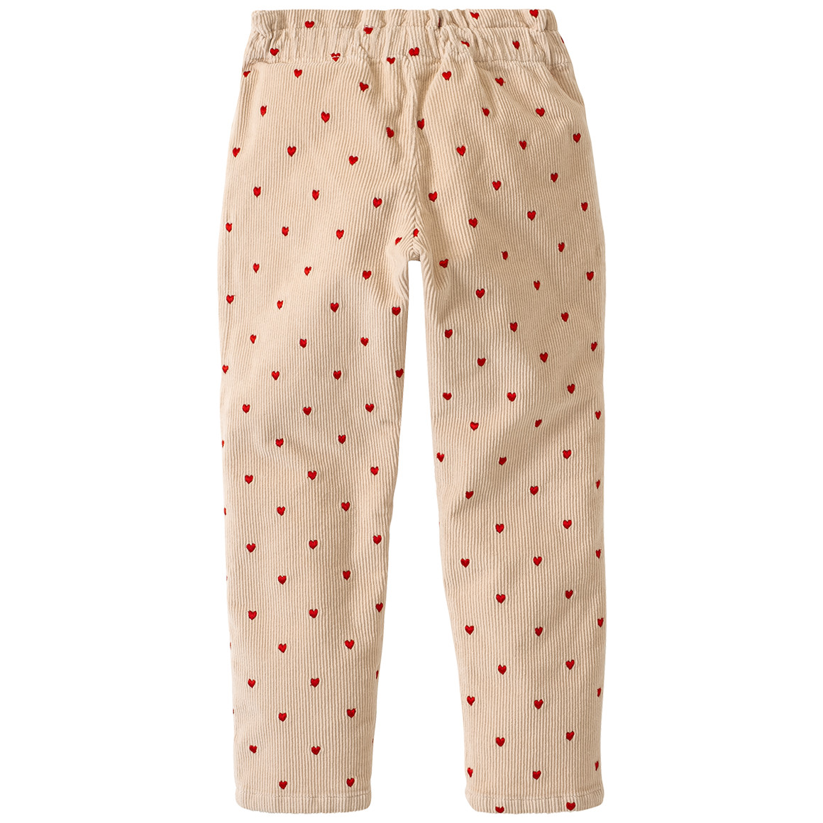 Mädchen Cordhose mit Herzchen allover