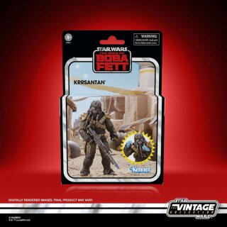 Star Wars: The Book of Boba Fett Vintage Collection Actionfigur Krrsantan 10 cm