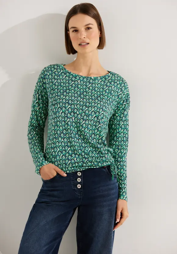 CECIL Shirt mit Minimalprint