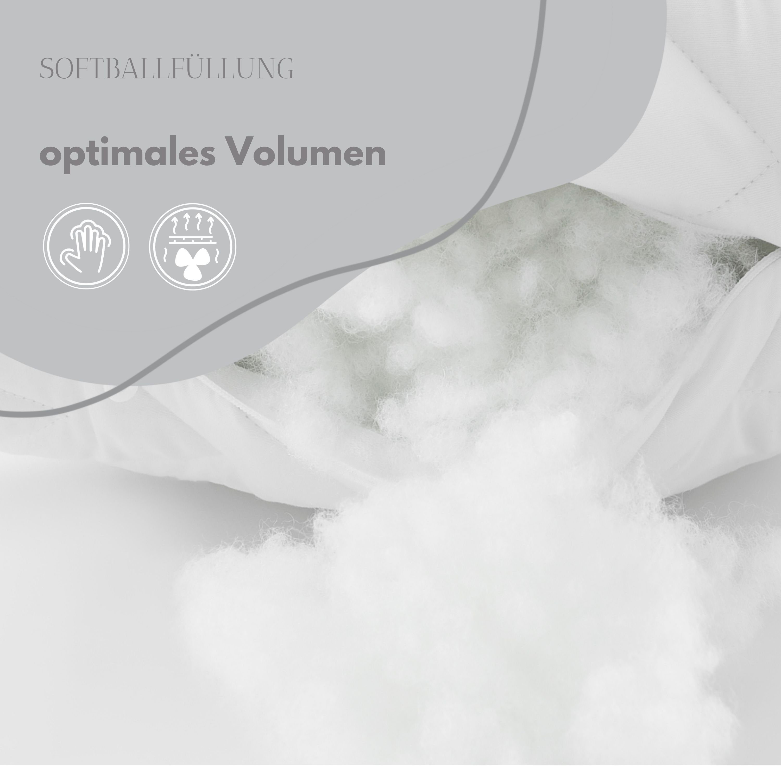 SEI Design Stillkissen Seitenschläferkissen Babynestchen Kuschelnest XXL, Schwangerschaftskissen mit Bezug, Bezug 100% Baumwolle