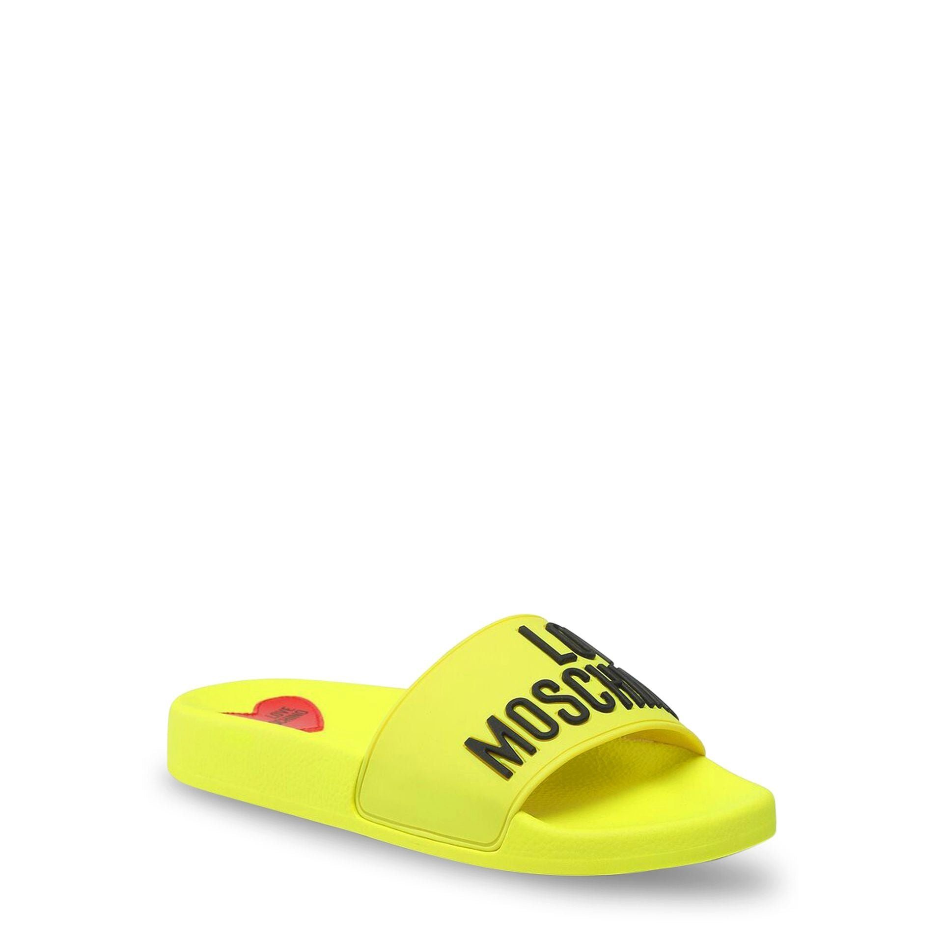 LOVE MOSCHINO Love Moschino Flip Flops, Sommerliche Must-haves, gelb Badesandale