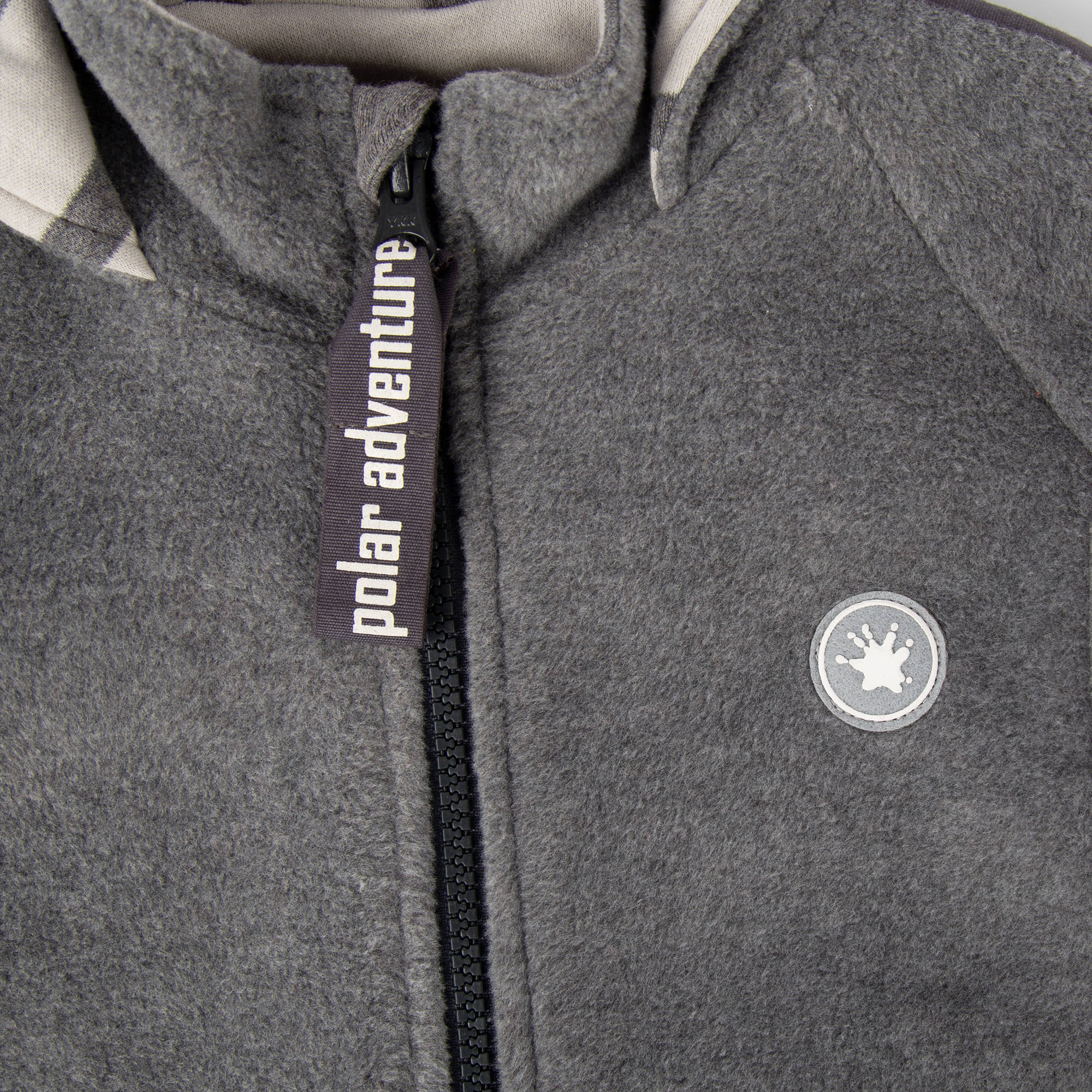 Kinder Fleecejacke Polar Expedition, graumeliert