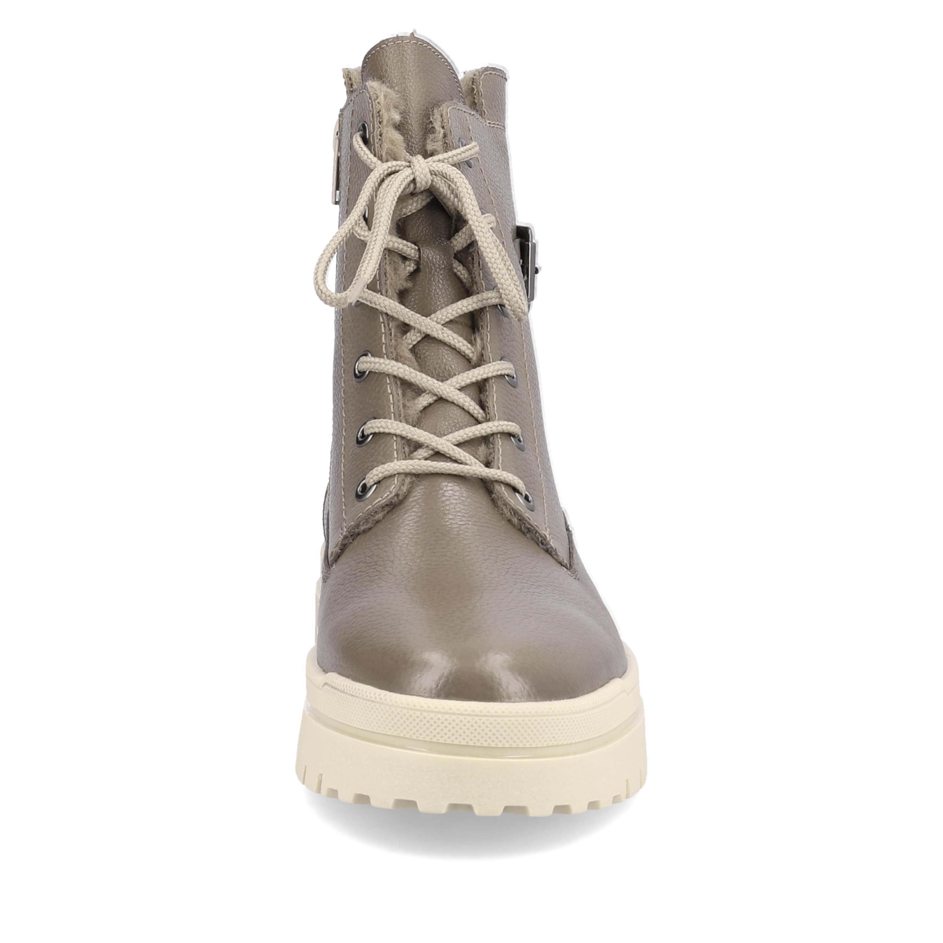 Rieker Damen Schnürstiefel asphaltgrau