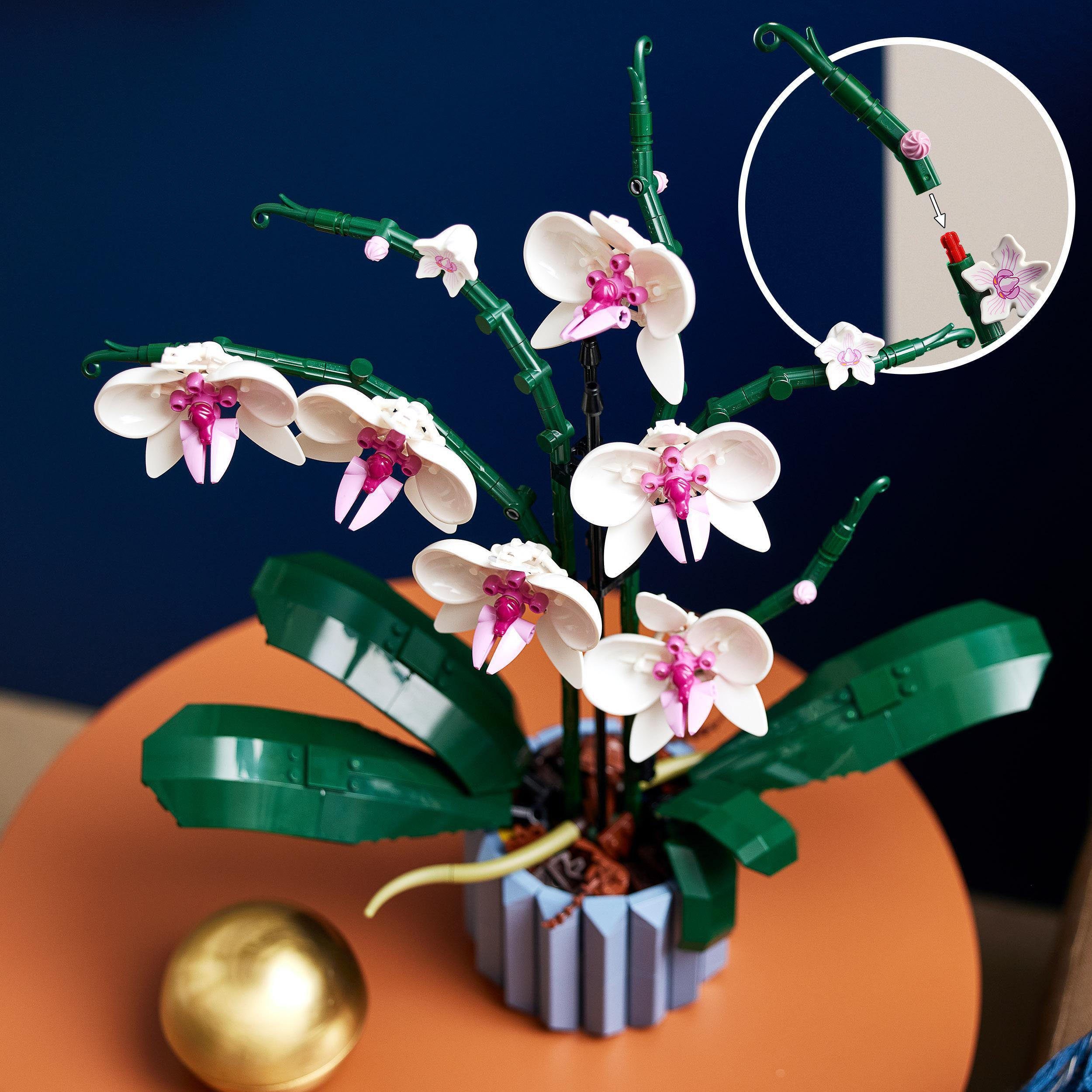 LEGO® Konstruktionsspielsteine Orchidee (10311), LEGO®, (608 St)
