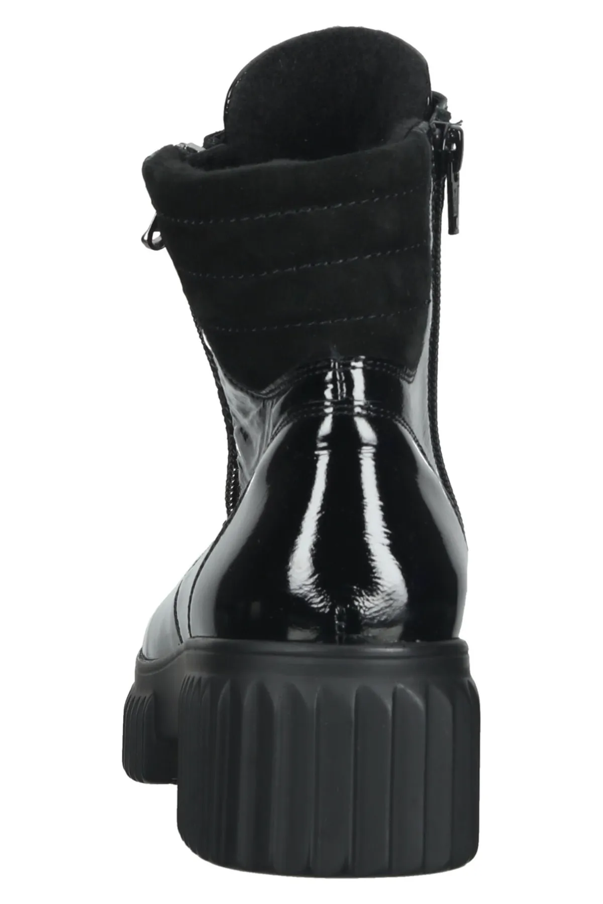 Waldläufer  Stiefelette - Schwarz - Blockabsatz
