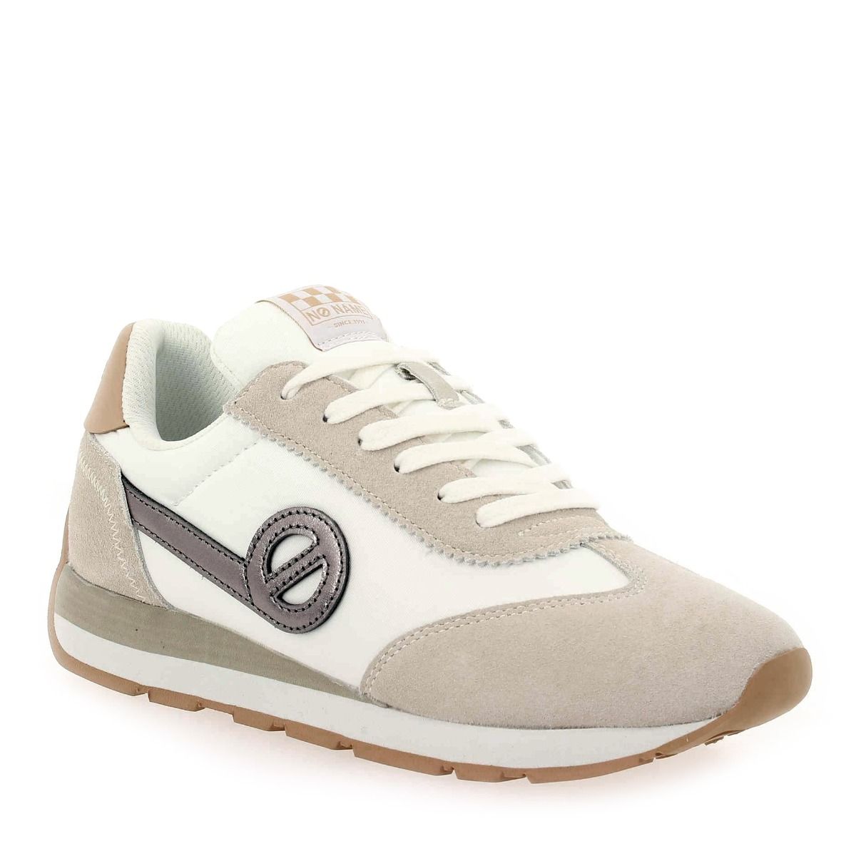 No Name  CITY RUN JOGGER - Blanc Beige