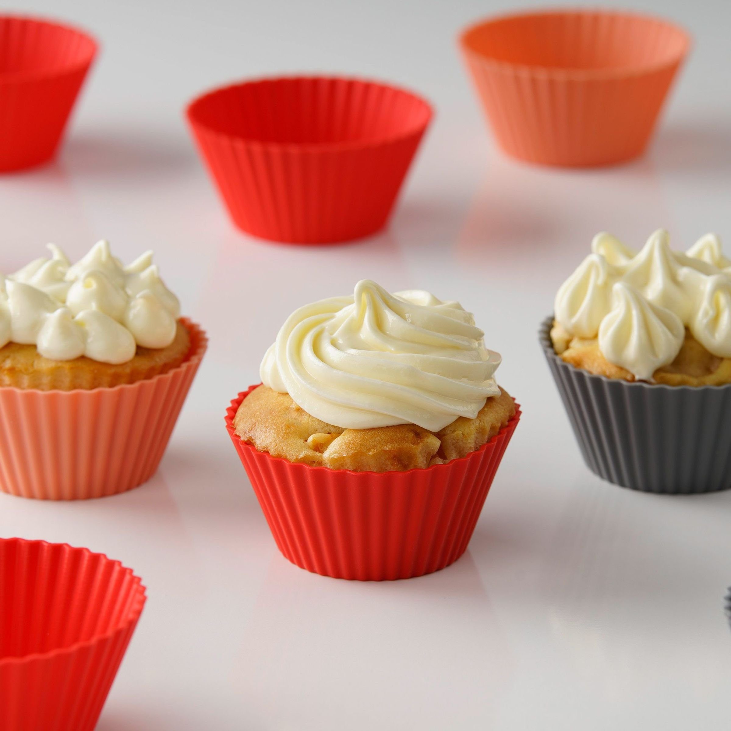 Gravidus Muffinform Dr. Oetker 12er Muffinförmchen, Backform Silikon