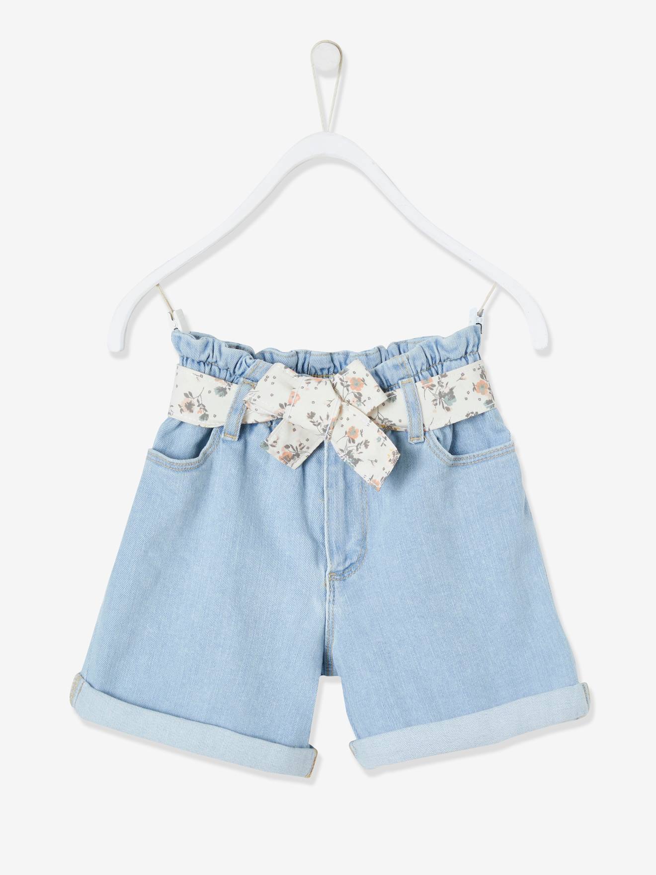 Vertbaudet Mädchen Shorts - blue stone